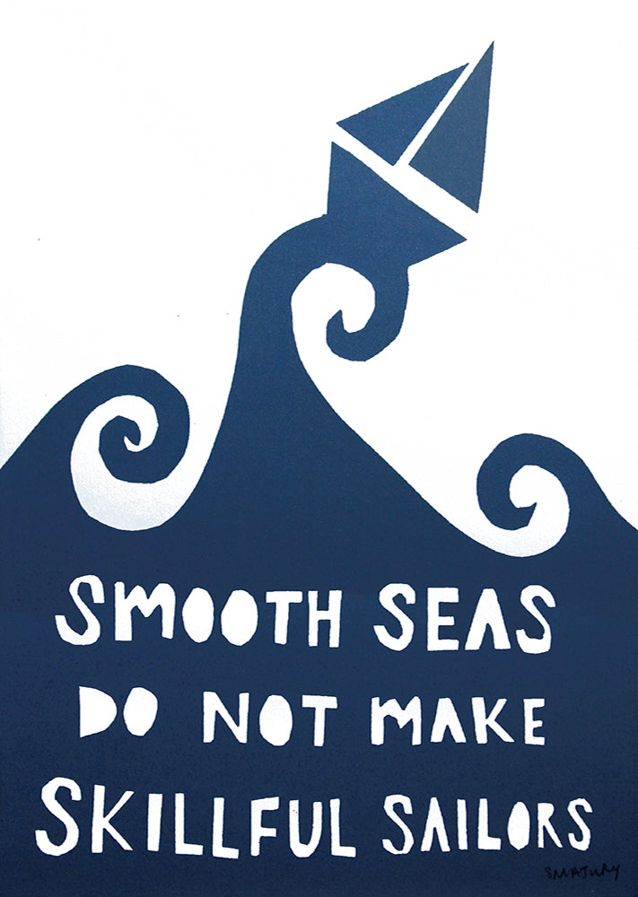 Other - Smooth Seas Unframed