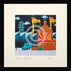 Print - Snow Patrol 1-15 x 15 Framed