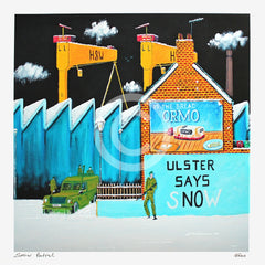 Print - Snow Patrol 2-40 x 40-Unframed