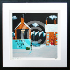 Print - Snow Patrol 3-40 x 40-Black Box Frame
