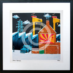 Print - Snow Patrol 1-40 x 40 Framed