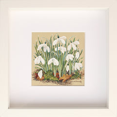 Snowdrops II - Framed