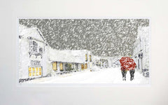 Co Down - Snowy Day Crawfordsburn Unframed 71x45