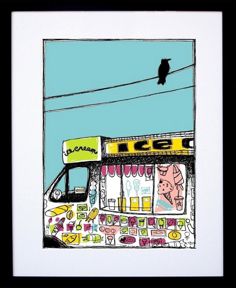 So Long Summer Framed