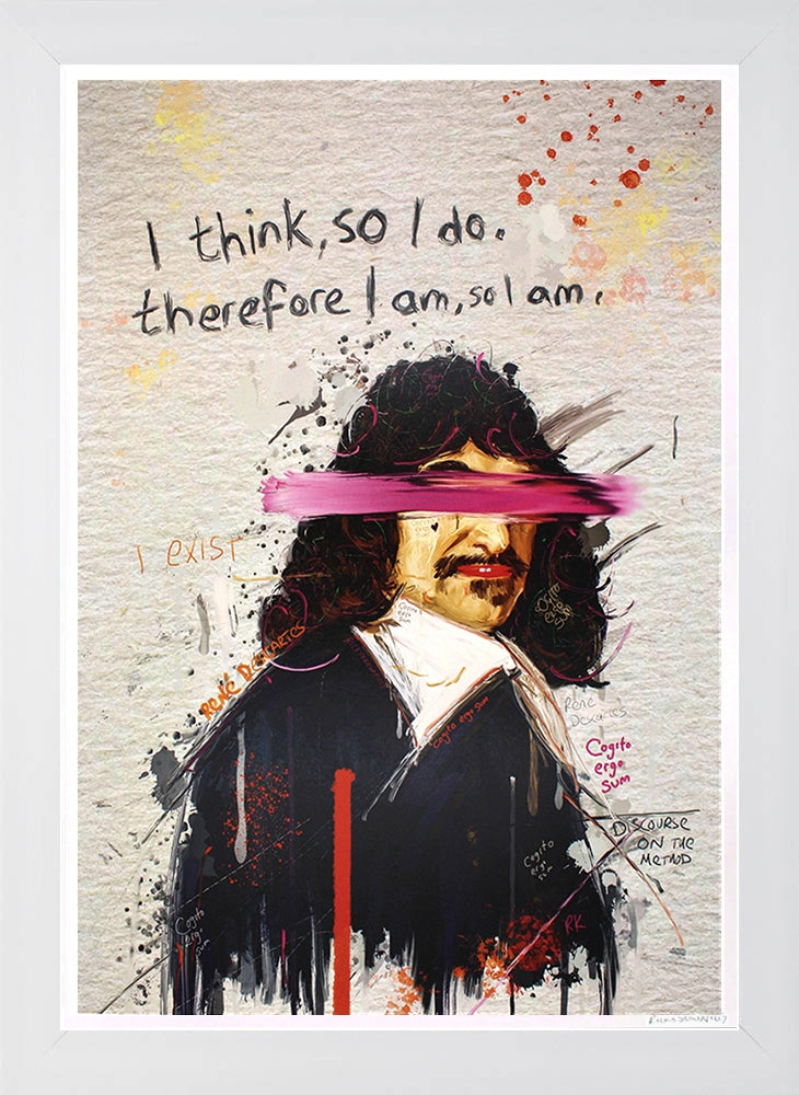 So I Do, So I Am - White Frame