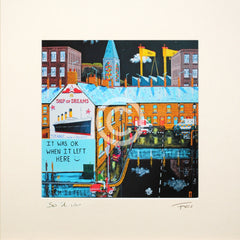 Print - So It Was-15 x 15-Unframed