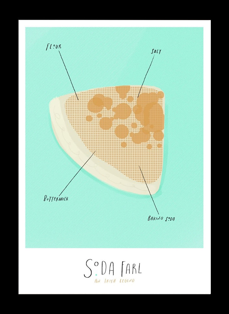 Norn Iron - Soda Farl - Flat Black Frame