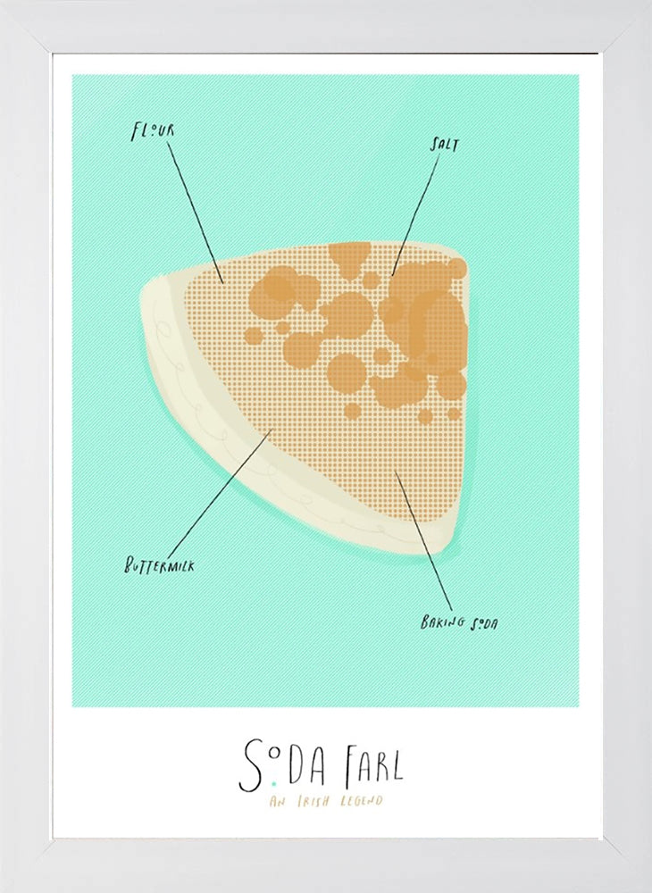 Norn Iron - Soda Farl - Flat White Frame