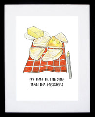 Food - Soda Bread Black frame