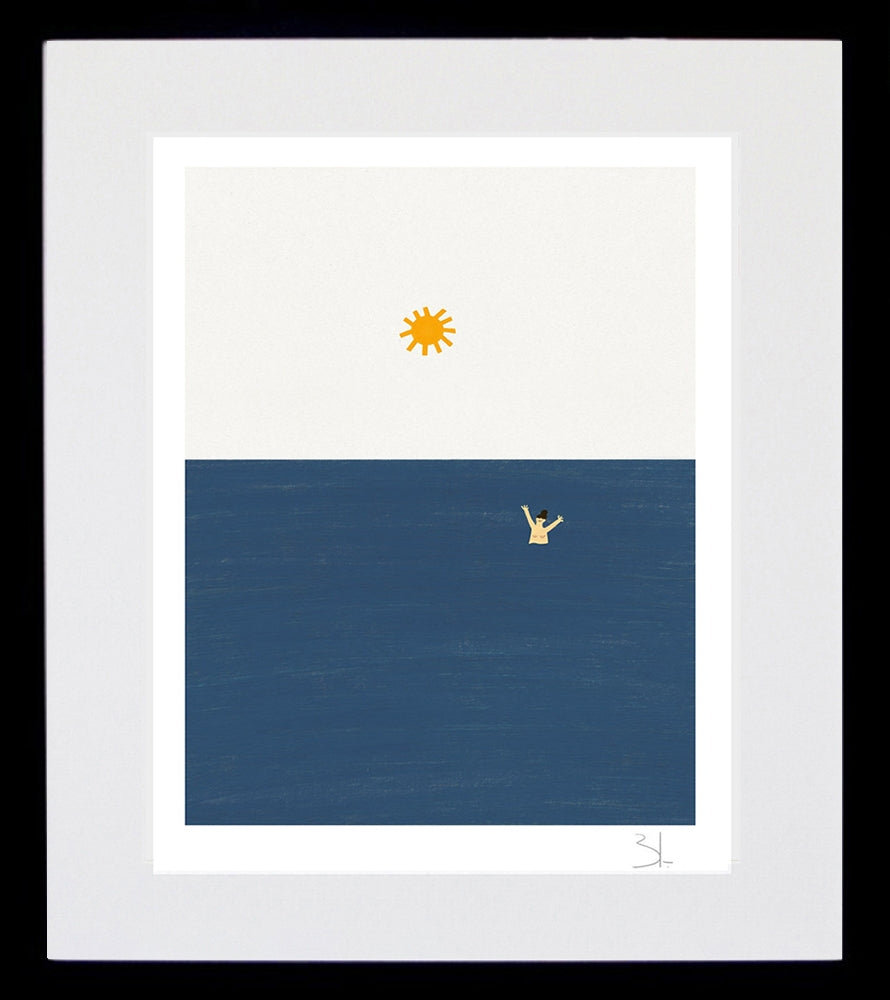 Splash Black Frame