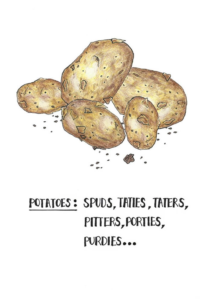Food - Potatoes Unframed
