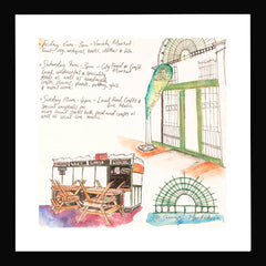 St Georges Market - Features Framed