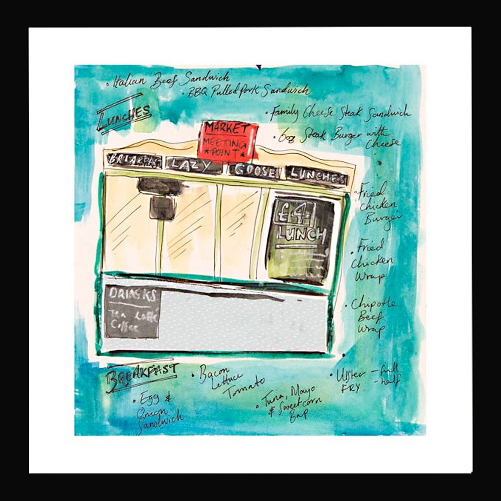 St Georges Market - Framed