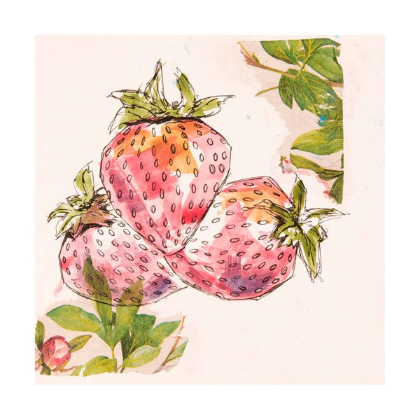 St Georges Market - Strawberries Unframed