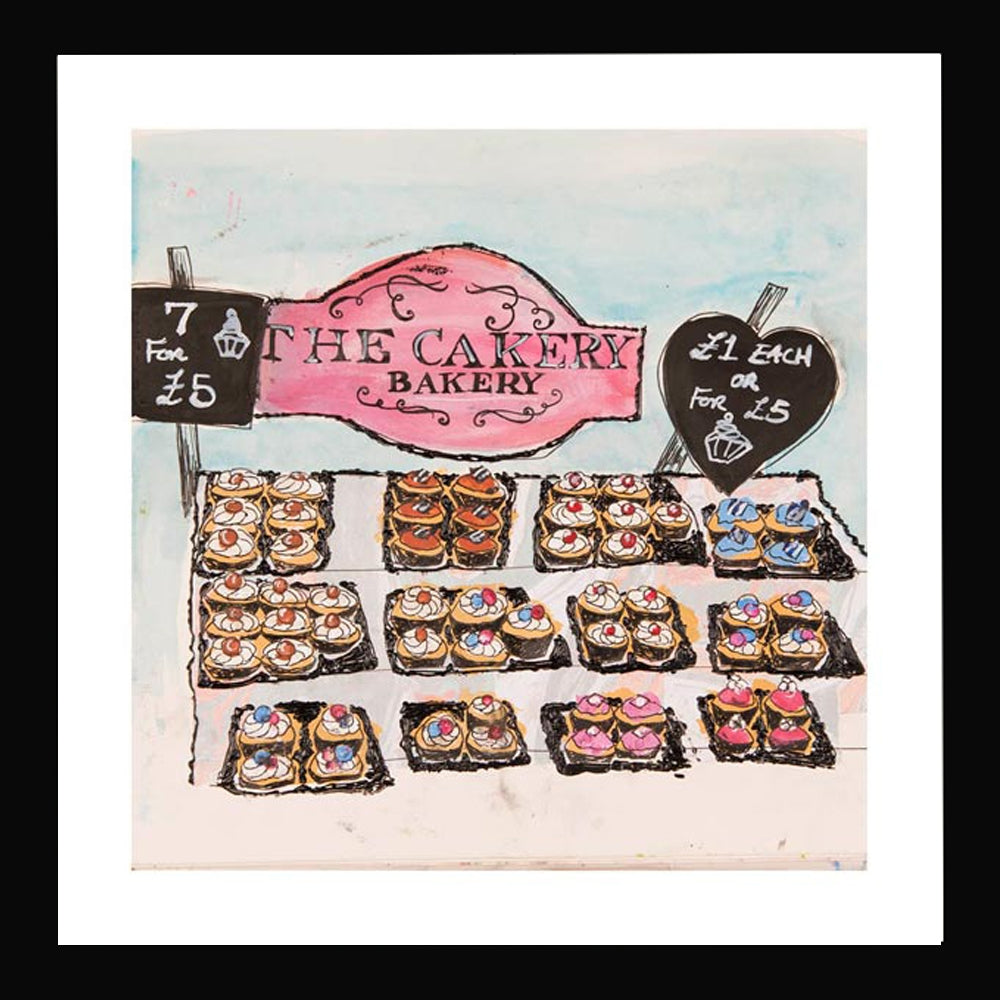 St Georges Market - Bakery Framed