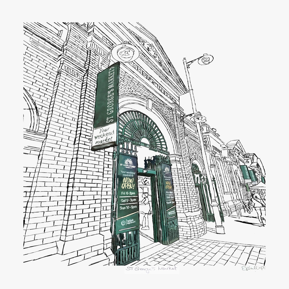 St George's Market - Unframed