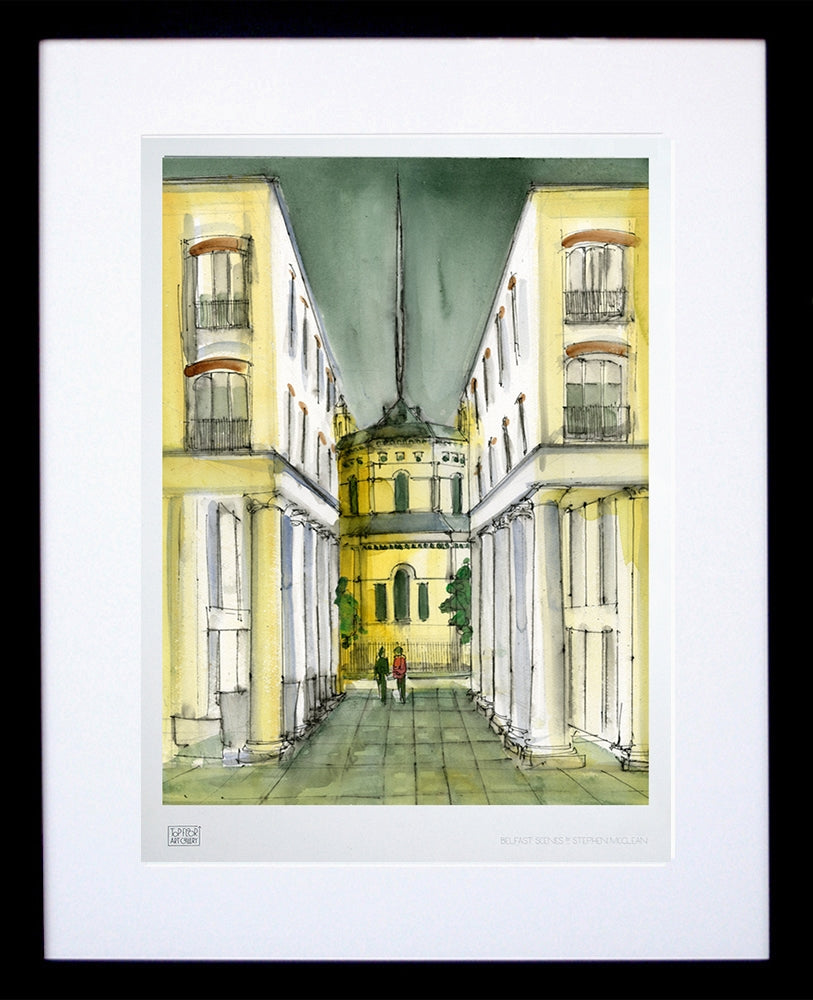 St Anne's Cathedral Belfast Frame Black