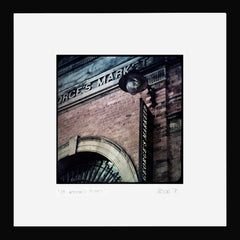 Belfast - St George's Market Black Frame (No Mount)
