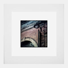 Belfast - St George's Market White Frame (With Mount)