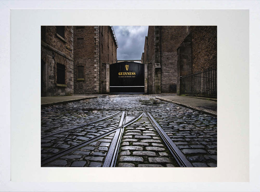 Dublin - St James's Gate Guinness Storehouse White Box Frame 50x40