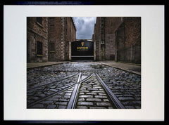 St James's Gate Guinness 40x50 Storehouse Black Frame