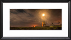 Co Down - St John's Lighthouse - Ltd Edition Black Scoop Frame