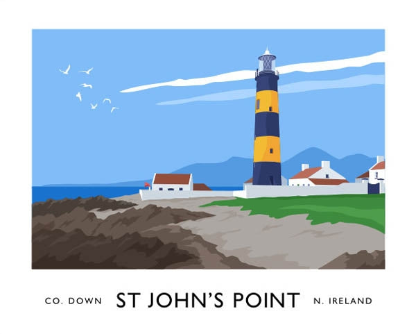 Co Down - St John's Point Unframed 70x50
