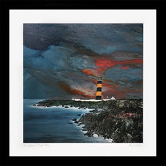 Print - St John's Point - Black Box Frame