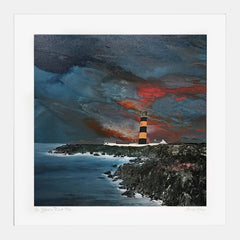 Print - St John's Point - White Box Frame
