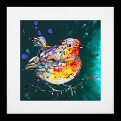 Print Open Edition Animals - Stand by Me-30 x 30-Black Box Frame (With Mount)