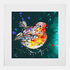 Print Open Edition Animals - Stand by Me-30 x 30-White Box Frame (With Mount)