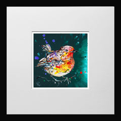 Print Open Edition Animals - Stand by Me-12 x 12-Small Flat Black Frame