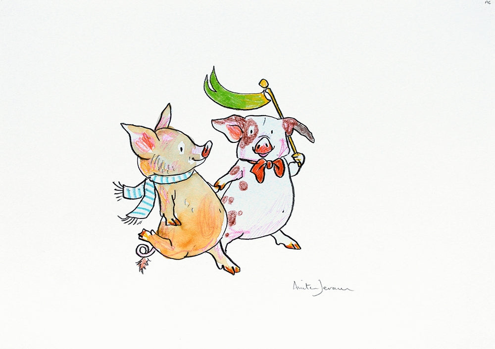 Original - Stepping Out_Unframed