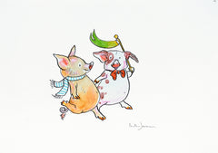 Original - Stepping Out_Unframed