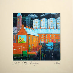 Stiff Little Fingers Unframed 15x15