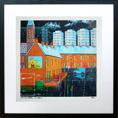 Stiff Little Fingers Framed 40 x 40