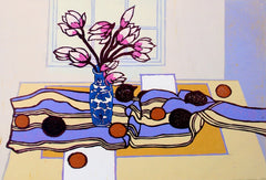 Linocut Print - Still Life