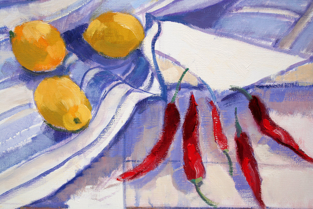 Original - Still Life With Oil Lamp