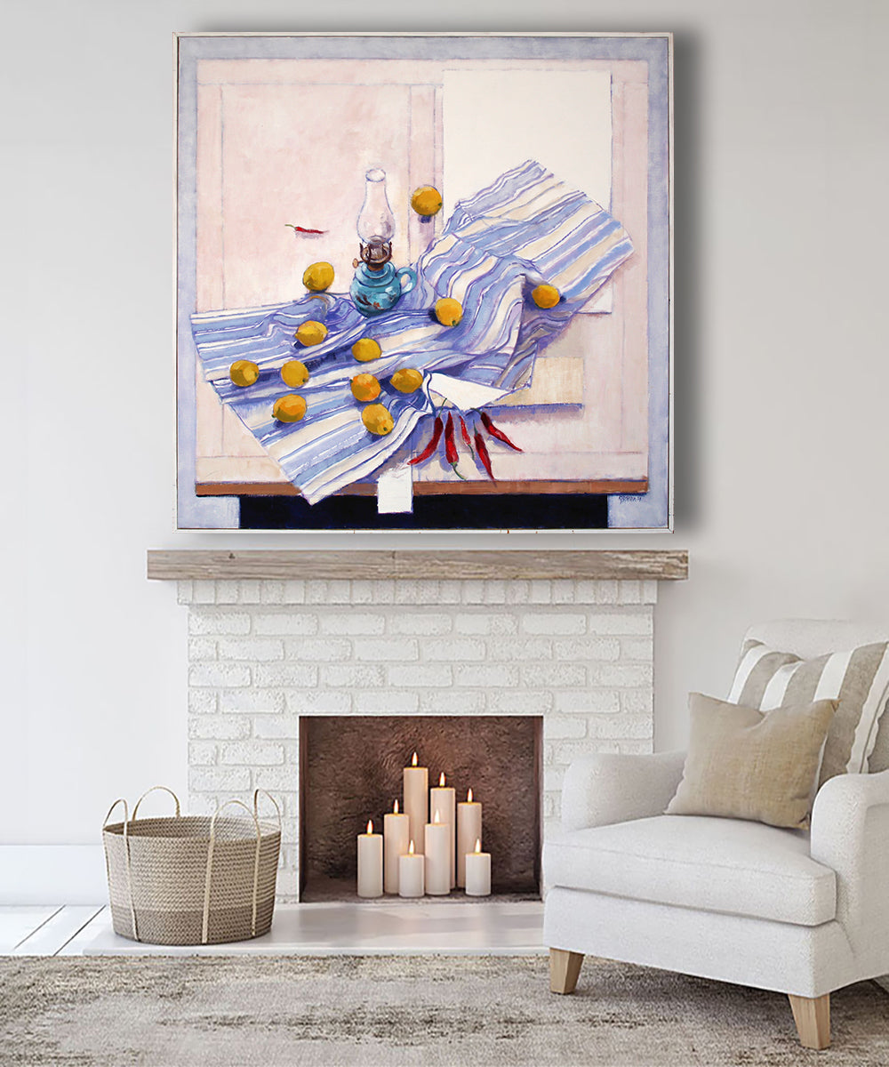 Original - Still Life With Oil Lamp