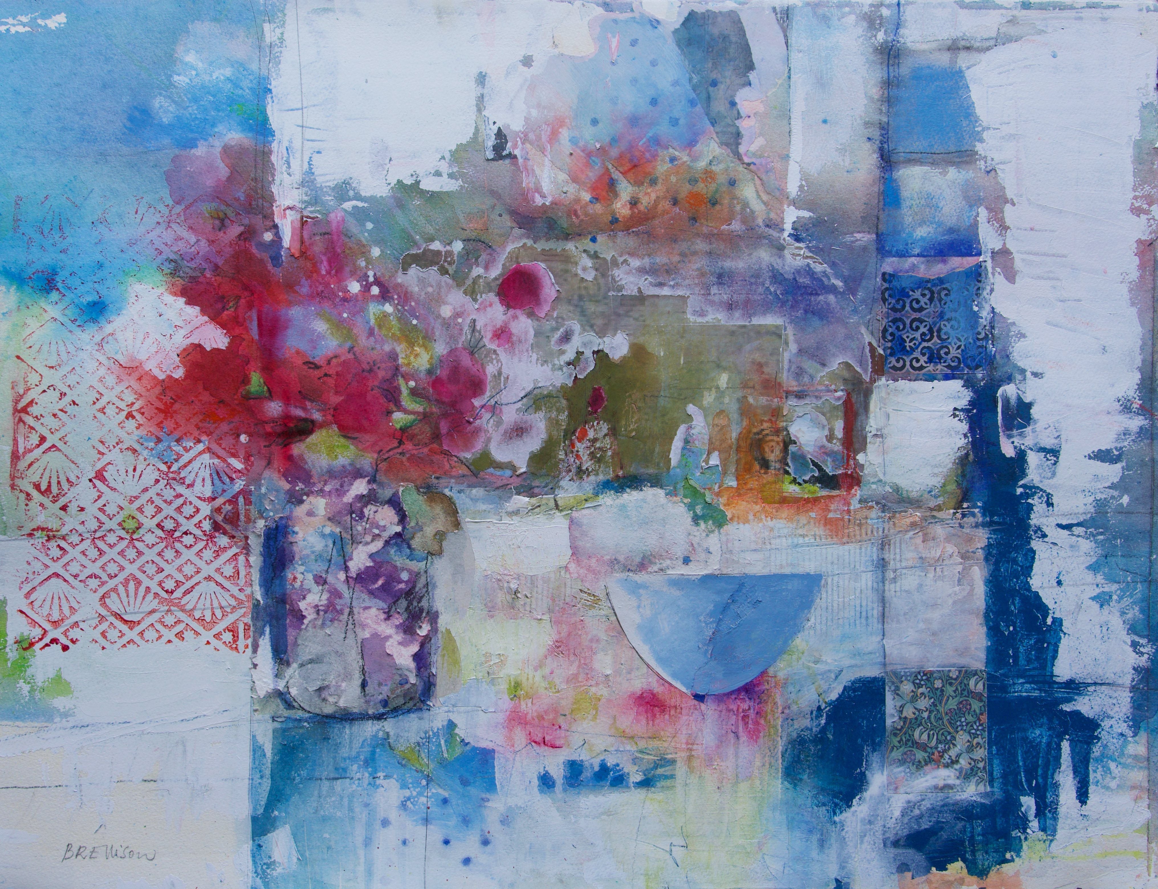 Print - Still Life With Varied Patterns Unframed