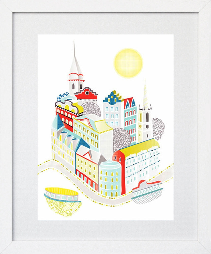 Stockholm Frame White 18x25