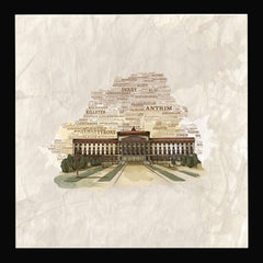 Stormont Belfast Black Frame