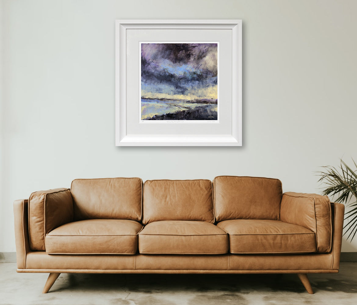 Print - Stormy Sky, Strangford Lough