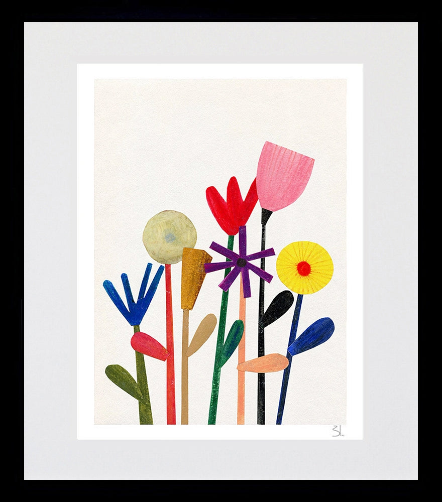 Strange Spring-16 x 22.5-Black Box Frame