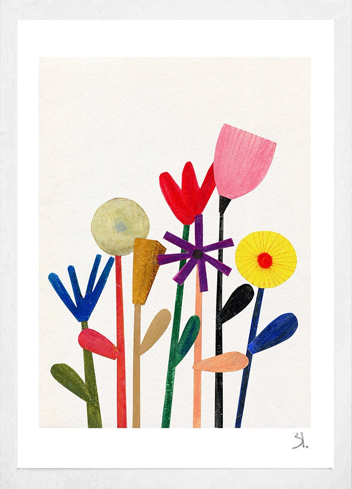 Strange Spring-36 x 51.5-White Box Frame