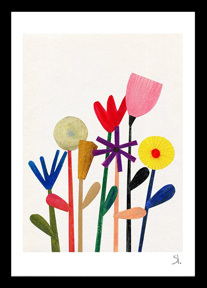 Strange Spring-36 x 51.5-Black Box Frame