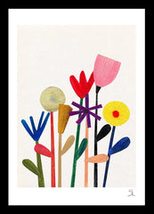 Strange Spring-36 x 51.5-Black Box Frame