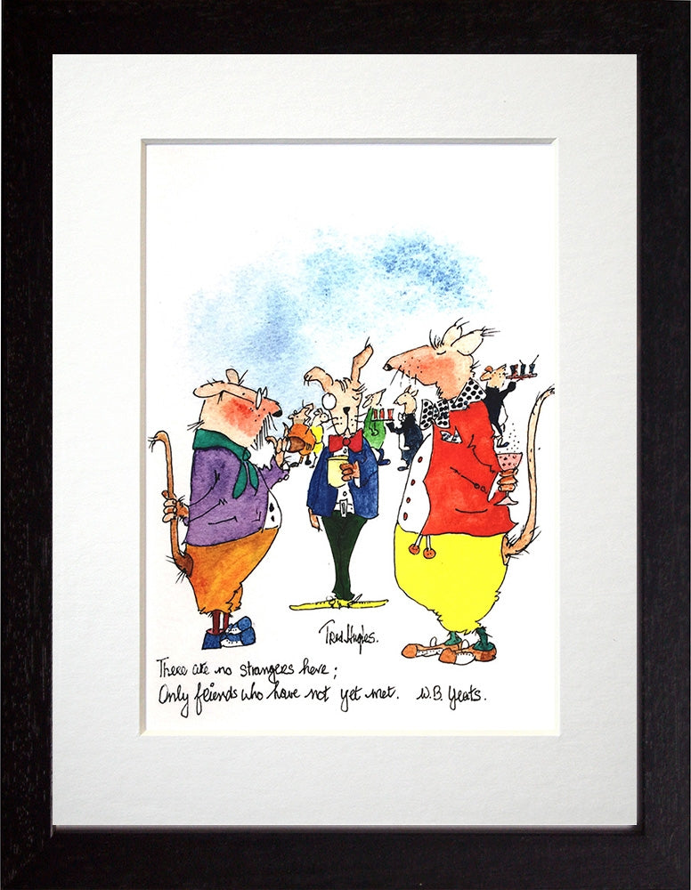 Strangers (W.B Yeats) Framed