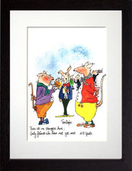 Strangers (W.B Yeats) Framed