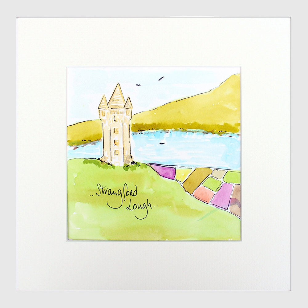 Strangford Lough - White Frame